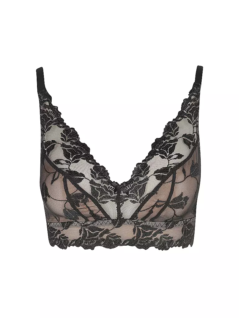 AUBADE Triangel Bustier SOFTESSENCE schwarz schwarz
