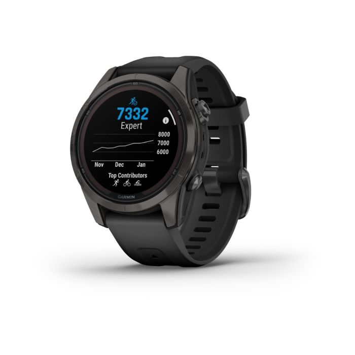 Garmin Unisex Ure fēnix® 7S Pro Sapphire Solar Grå