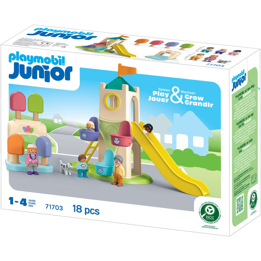 Køb Playmobil® Junior Adventure Tower With Ice Cream Booth