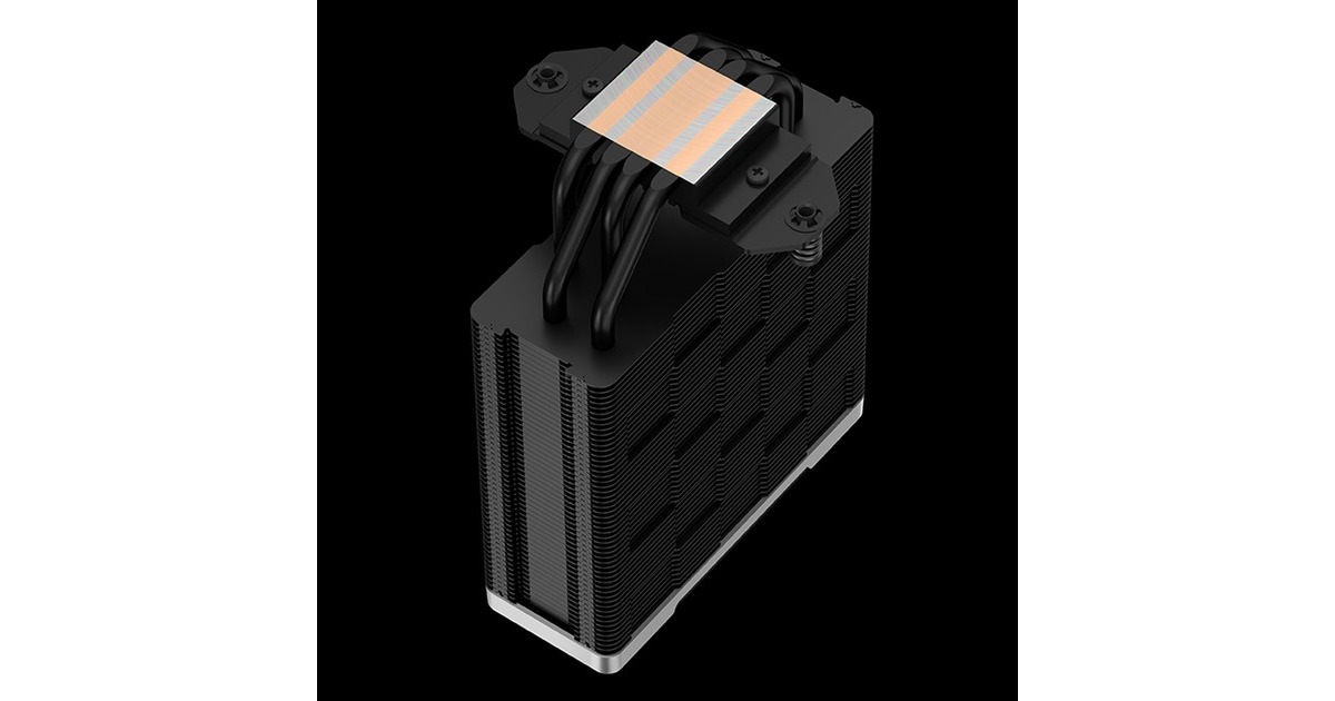 DeepCoolAK400 Zero Dark CPU-koeler  (Zwart)