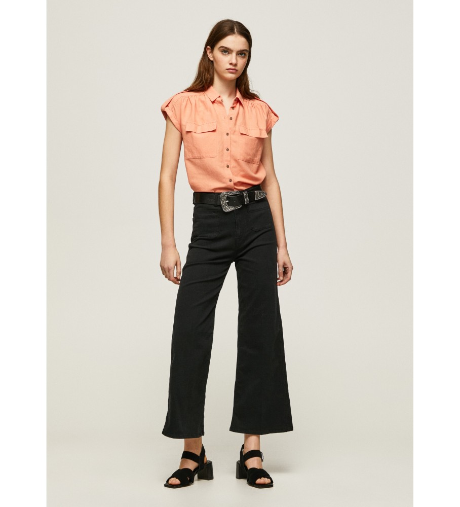 Camiseta laranja Brenda da Pepe Jeans