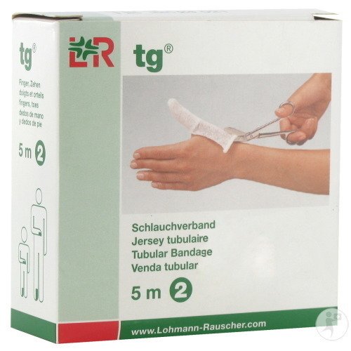 Lohmann & Rauscher Tubegauz Bandage Tubulaire 5m Taille 2 1 Pièce (24021)