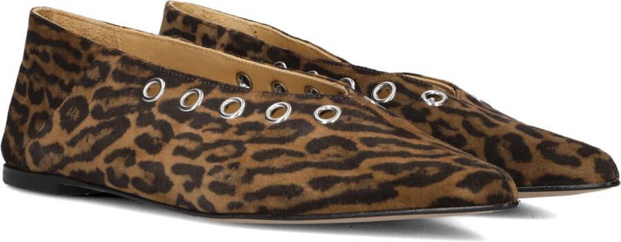 TORAL Ballerina Dames Miranda Maat: 39 Materiaal: Suède Kleur: Bruin