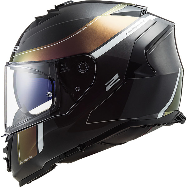 LS2 - Casque FF800 Storm Velvet Noir / Violet