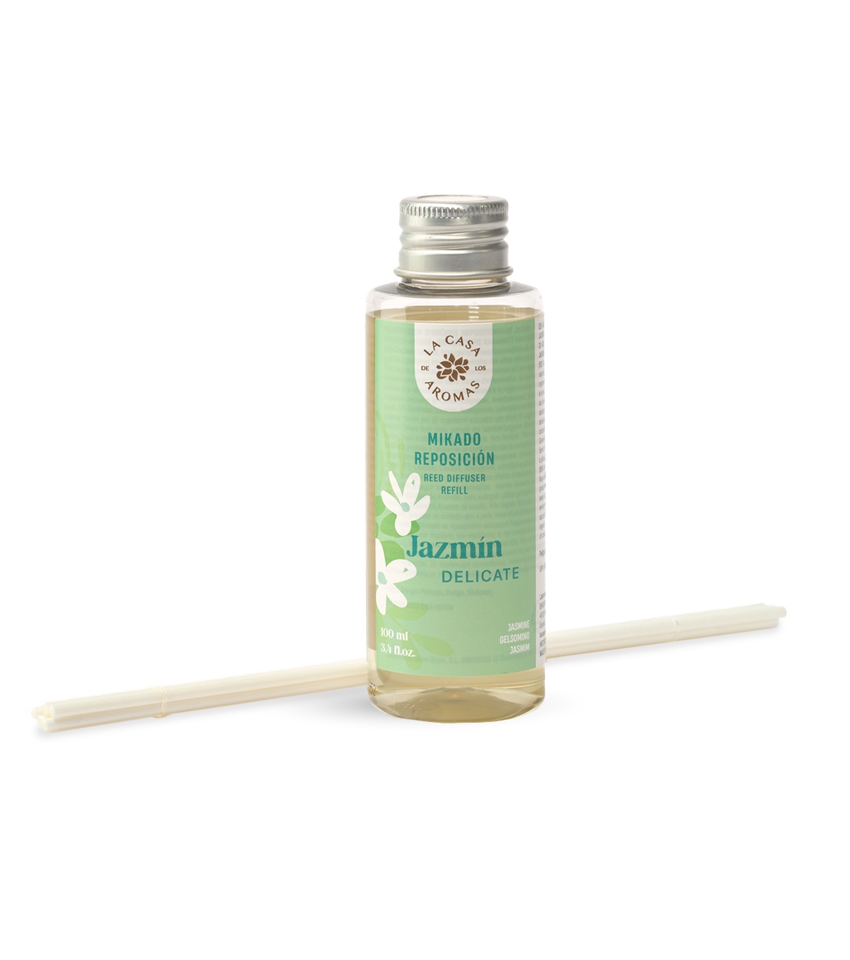 La Casa de los Aromas - Refil de ambientador Mikado 100ml - Jasmim