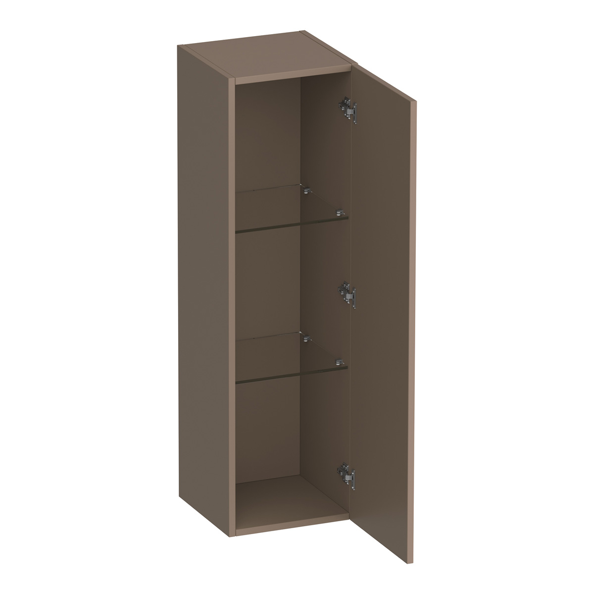 Brauer Trust kolomkast 120cm links- of rechtsdraaiend mokka mat