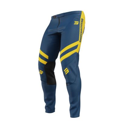 Pantalon cross Shot CONTACT - MYTHIC 2025 - Bleu / Jaune