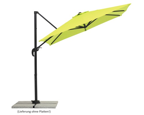 Schneider Rhodos Junior parasol 230 x 230 cm appelgroen