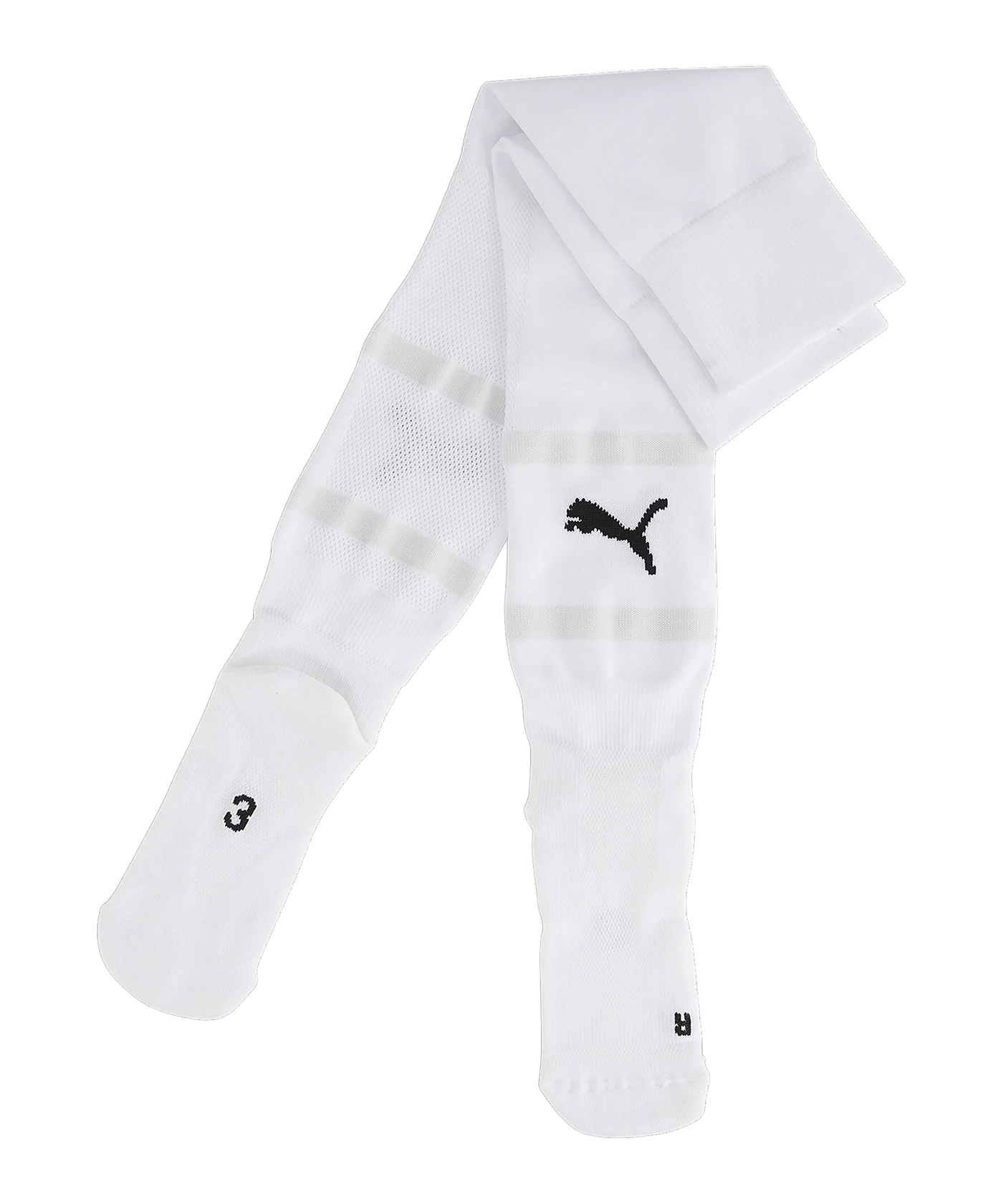 PUMA teamFINAL Strumpfstutzen Weiss Schwarz F04