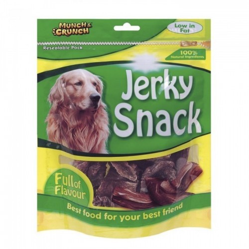 Petisco de carne seca sabor natural para cães