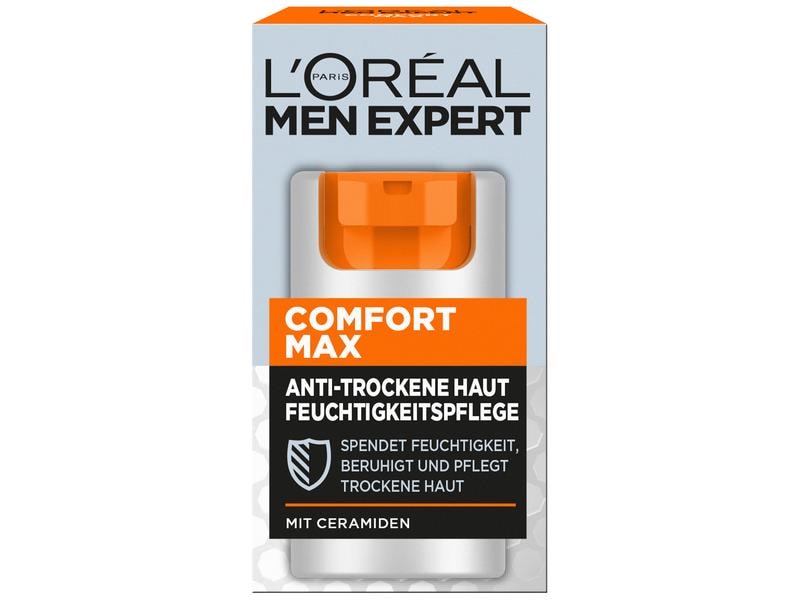 L'Oréal Men Expert Comfort Max 50 ml Feuchtigkeitspflege speziell für trockene Männerhaut gegen Hautspannungen