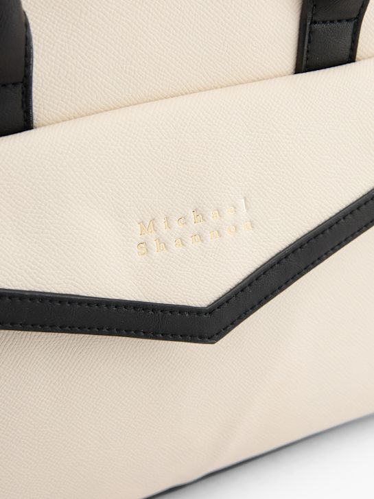 Michael Shannon Handtasche beige