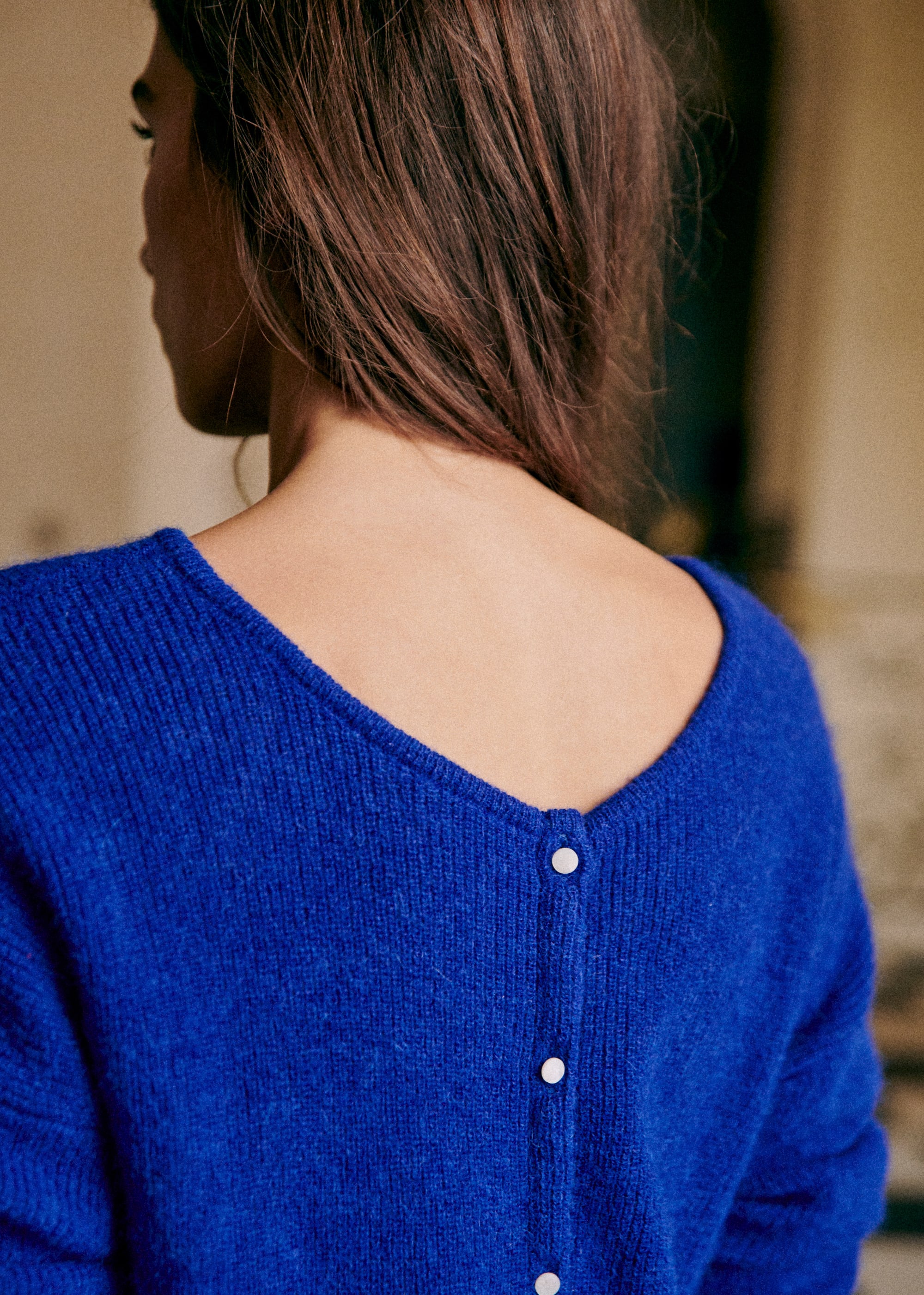 Gilet Gaspard - Bleu Électrique - E-SHOP/MAILLE 5905443