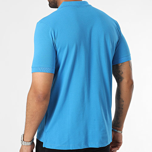 Polo Manches Courtes Bleu Clair