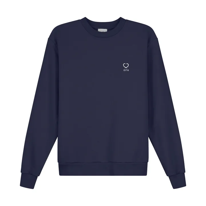 Arte Antwerp Sweat Heart Leaves | Bleu marine