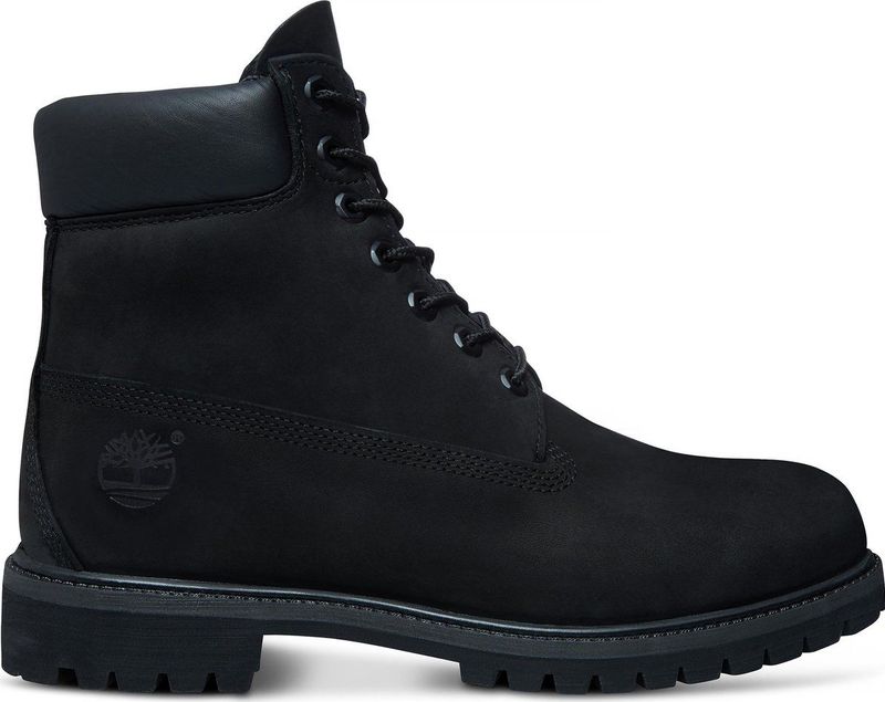 Timberland 6 Inch Heren Laarzen - Zwart - Maat: 45 - Leer - Foot Locker