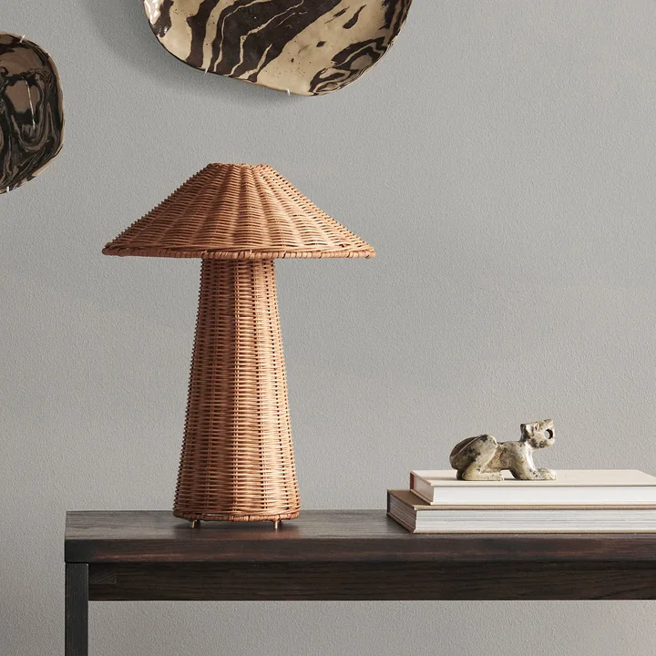 Ferm Living - Dou Tischleuchte, natur