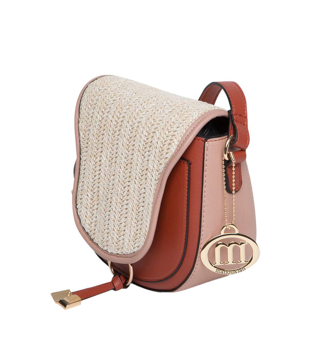 Sac bandoulière Rose Femme Manoukian Ibiza