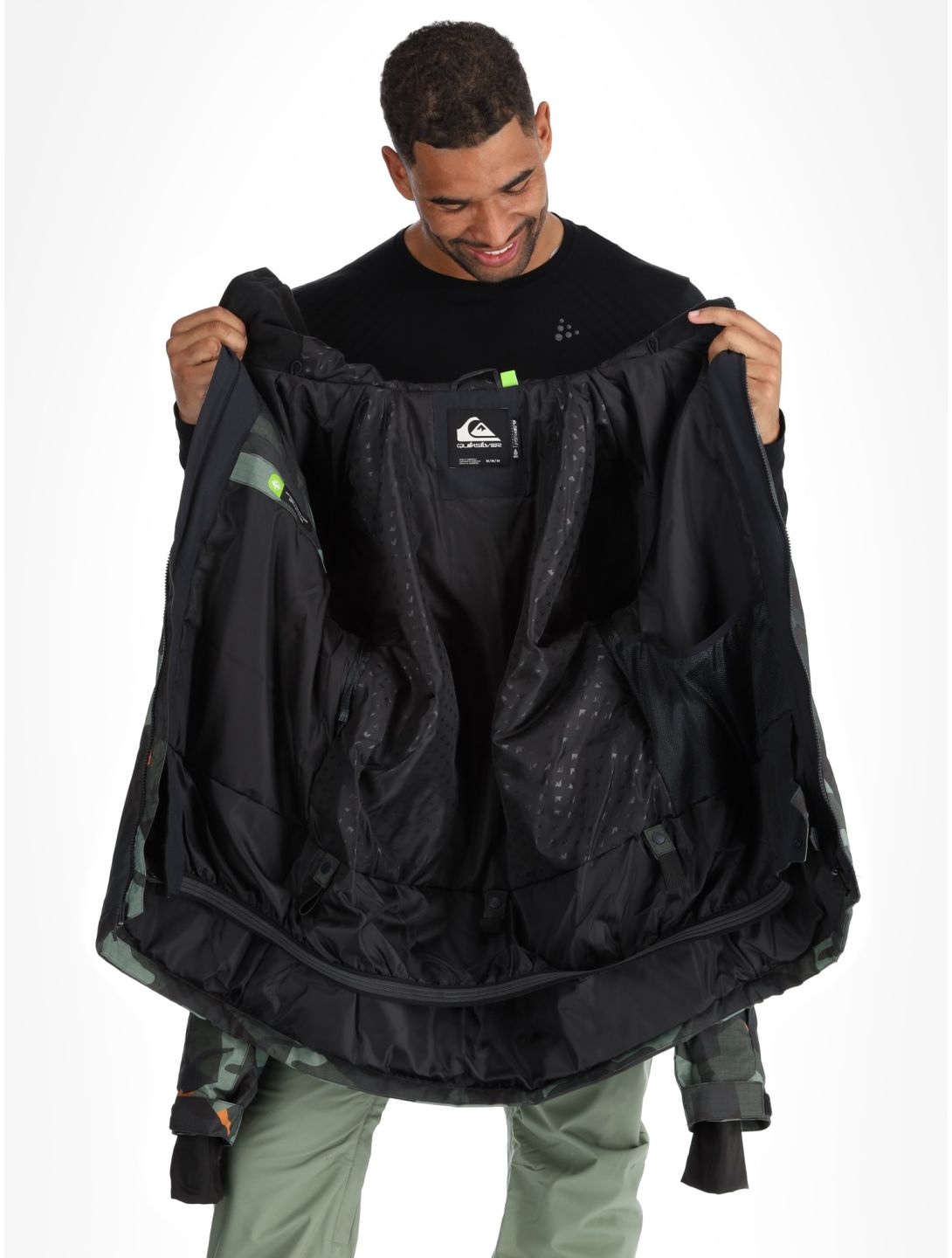Mission Printed ski-jas heren