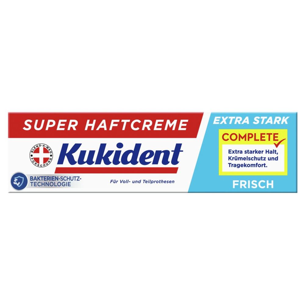 KUKIDENT Haftcreme Extra Stark<br>47 g, Creme, frisch