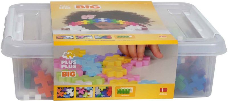 PLUS PLUS - Opbergdoos Mix - Bouwstenen - 200 Stuks