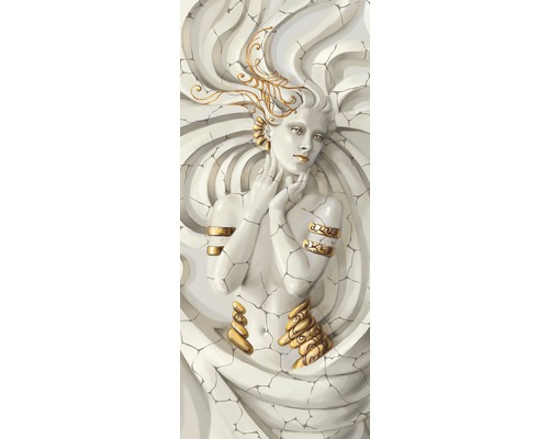 Vinyl fotobehang 3161 SKT, zelfklevend deurbehang, Medusa, 1-delig, 91 x 211 cm