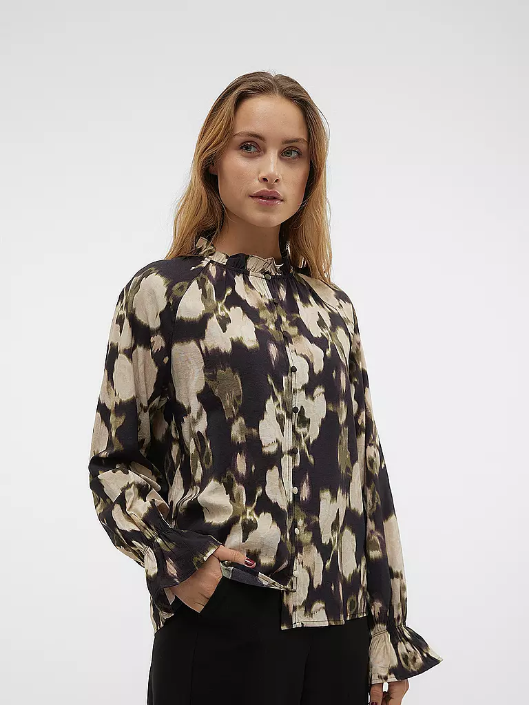 VERO MODA Bluse VMCELINA  schwarz