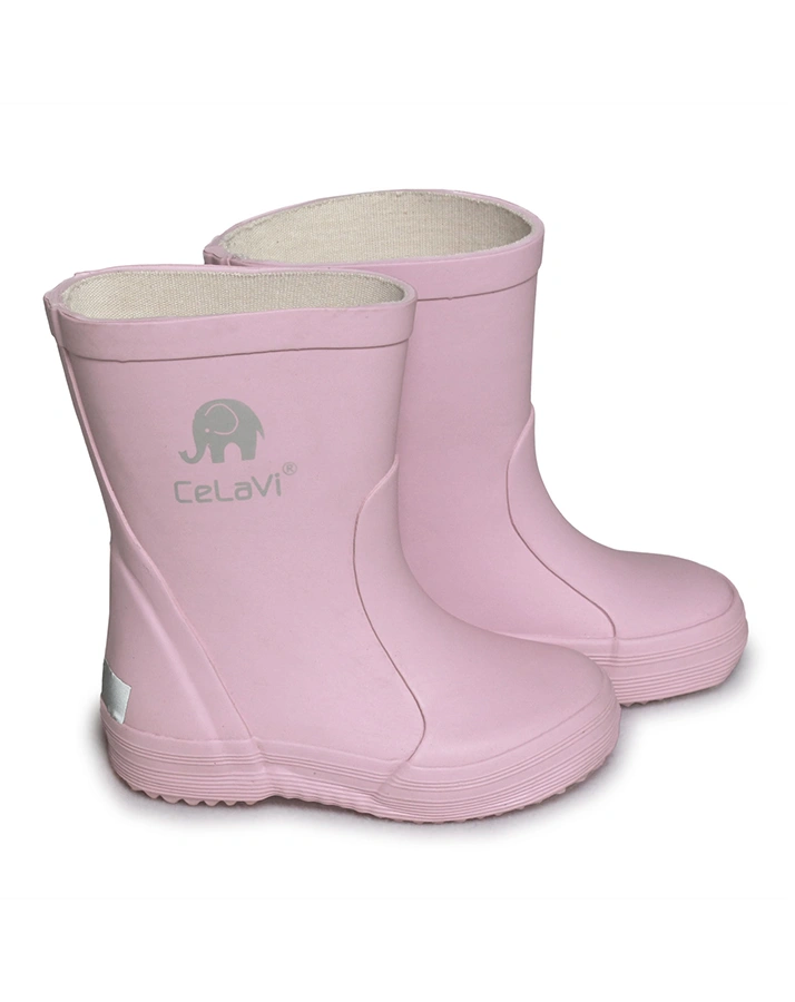 Gummistiefel BASIC in misty rose