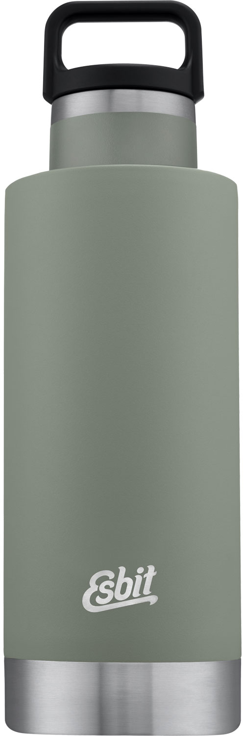 Esbit Sculptor Edelstahl Isolierflasche 750 ml grau