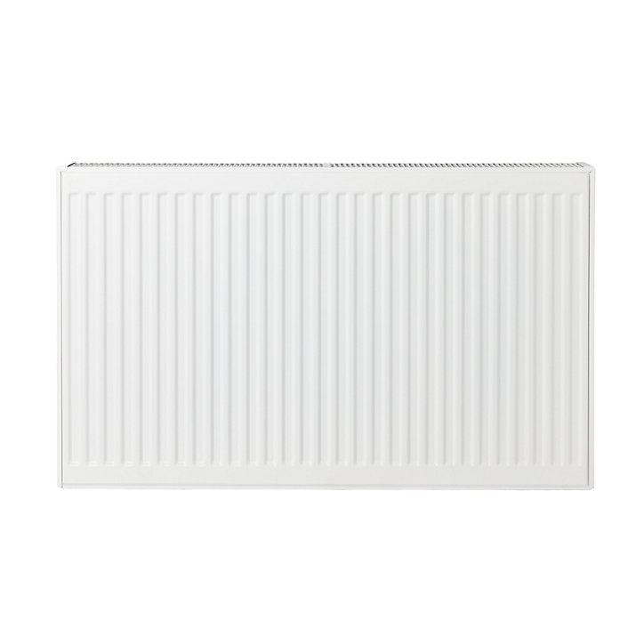 Radiateur eau chaude acier GoodHome blanc L. 100 cm x H. 60 cm