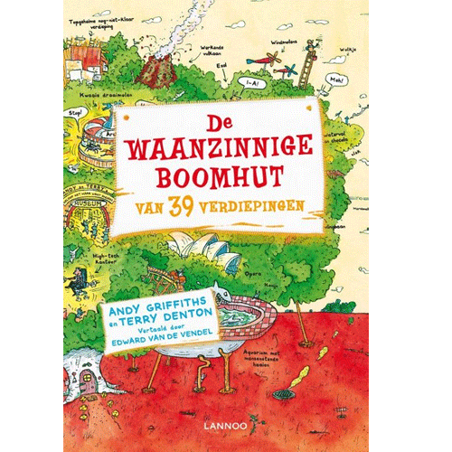 Uitgeverij lannoo de waanzinnige boomhut van 39 verdiepingen 1552101