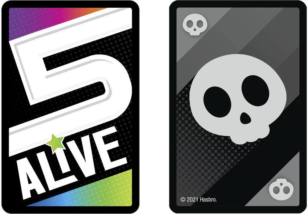 FIVE ALIVE CARD GAME