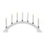Adventslysestake bue LED 37 cm