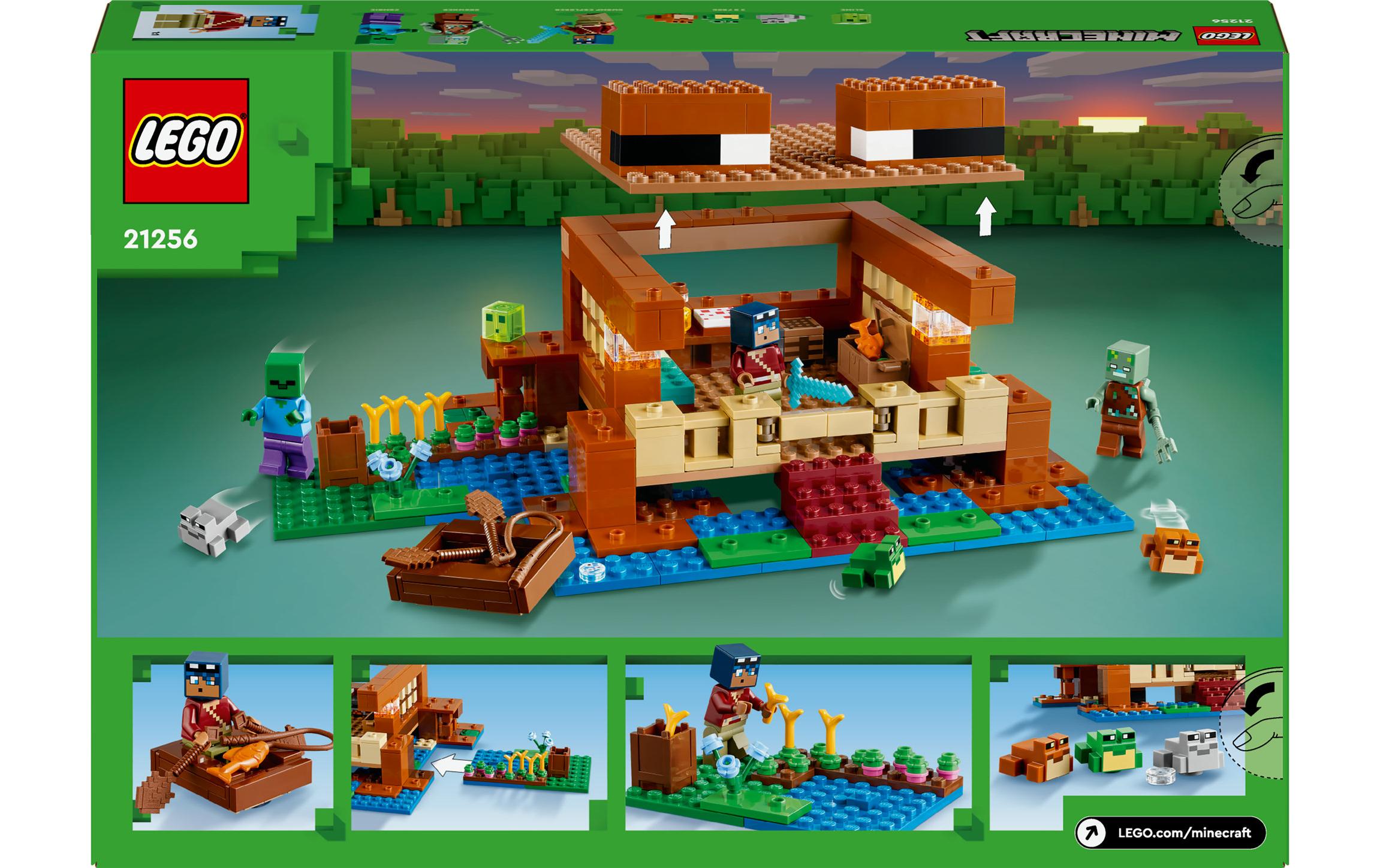 Minecraft Das Froschhaus 21256Spielset für Mädchen, Jungen und Gamer