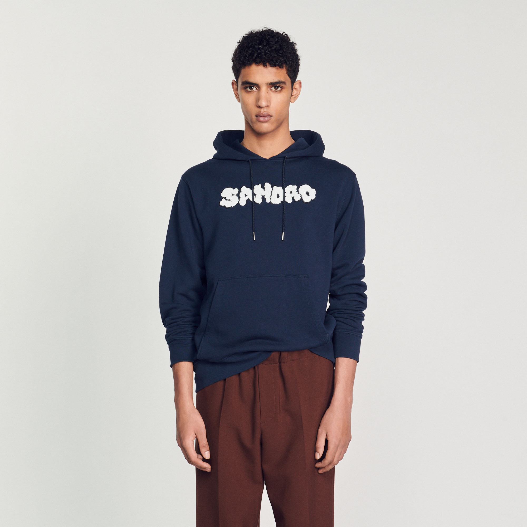 Hoodie brode Sandro