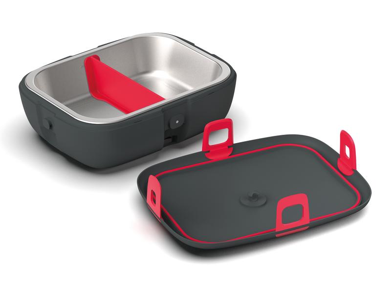 Koenig Lunchbox HeatsBox Style 925 ml, Grau Heizbare Lunchbox