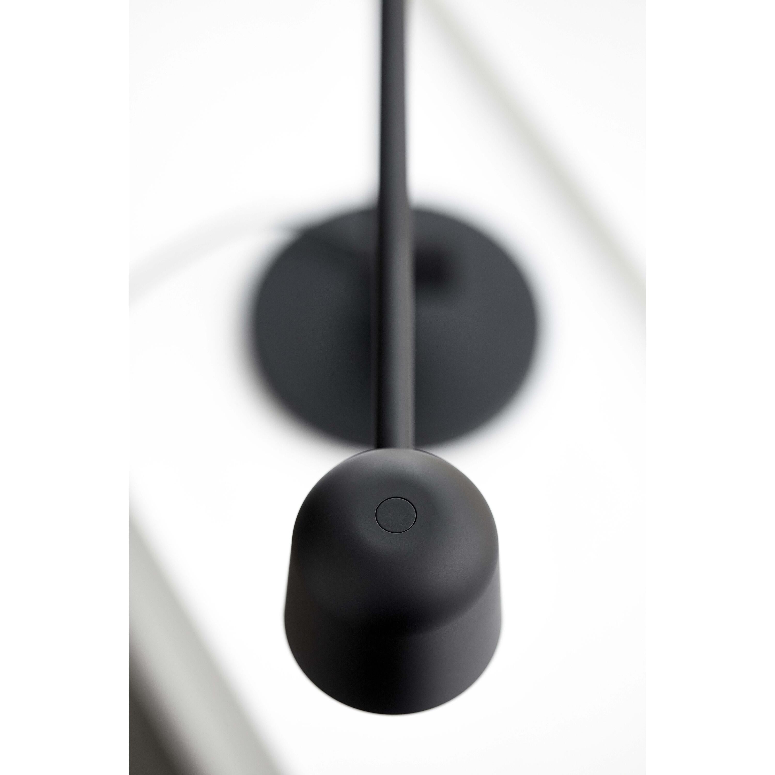 Satellite bureaulamp matt black