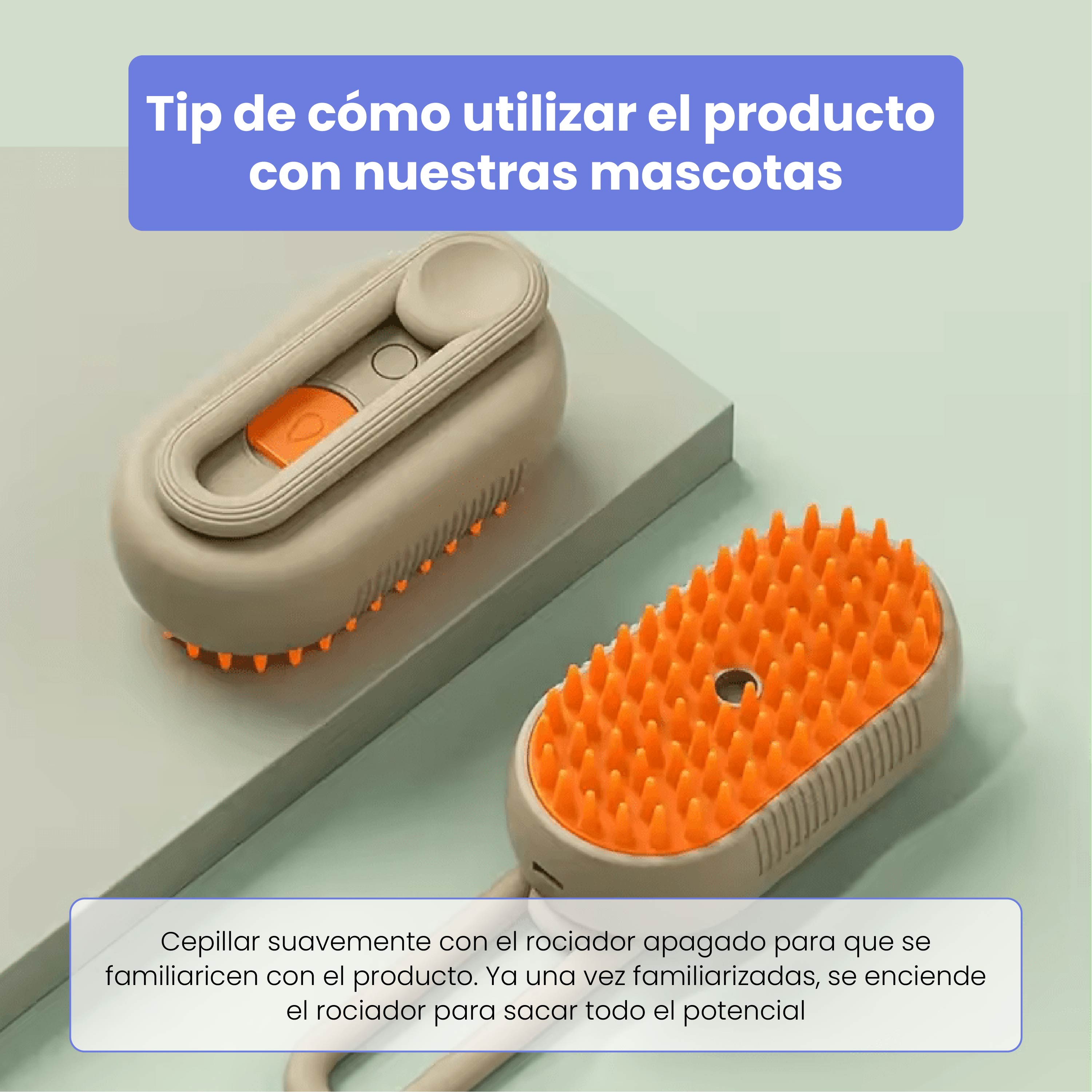 Escova a vapor para banheiros secos