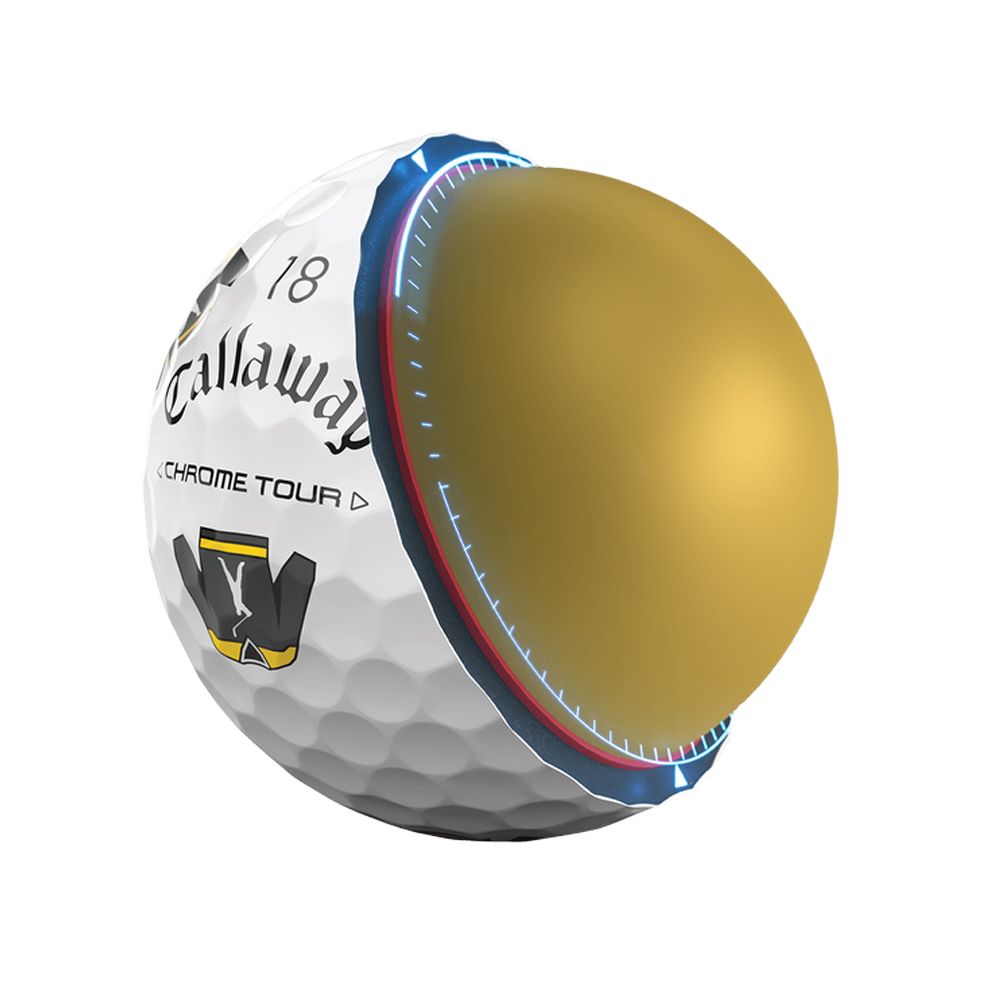 Happy Gilmore 2 Chrome Tour Golfball
