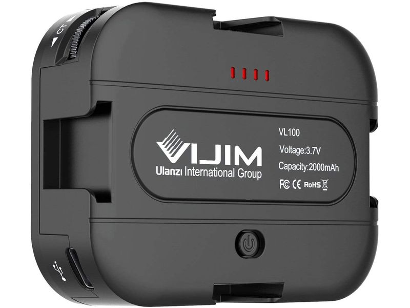 VIJIM Videoleuchte VL100C Kompaktes LED Videolicht
