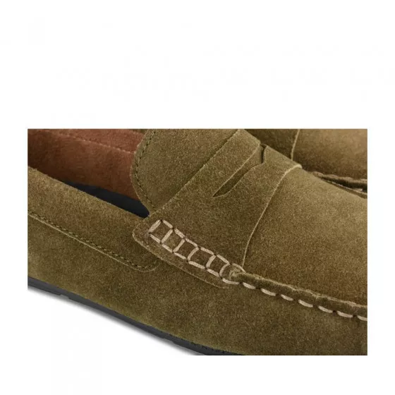 Mocassins VERT MEGIS CASUAL