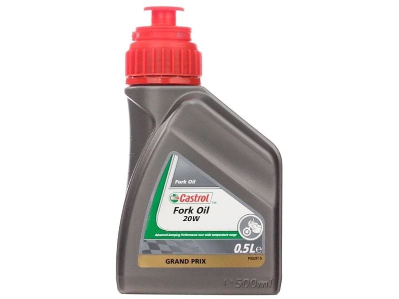 Castrol Motorenöl Fork Oil 20W 0.5 l Motorrad-Gabelöl auf Mineralölbasis