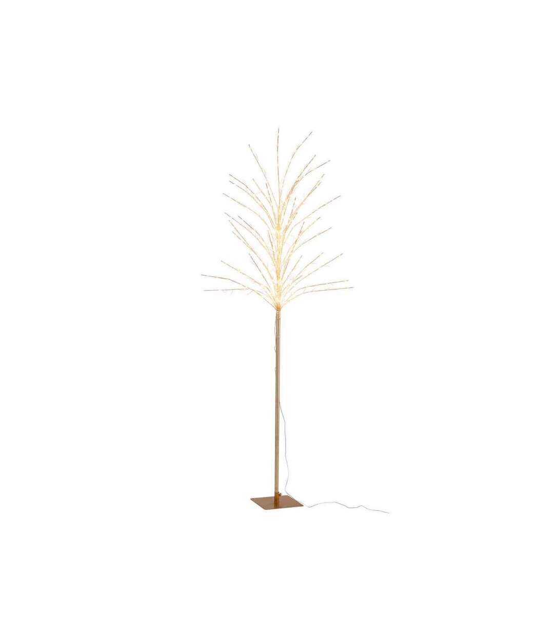 Paris Prix - Arbre Déco Led En Métal dénudé 180cm Or