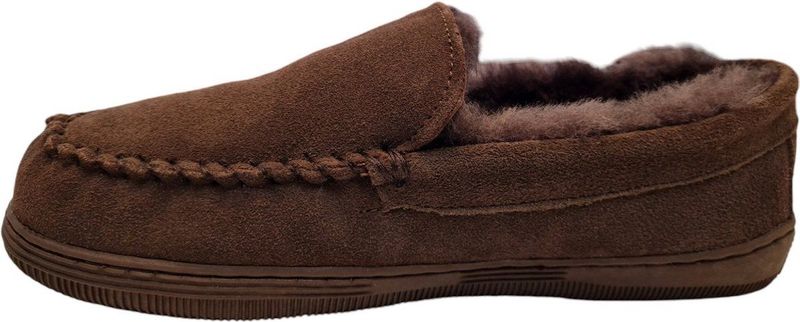 Rohde - Pantoffel Gevoerd - 7160-72 Mokka - Veloursleder