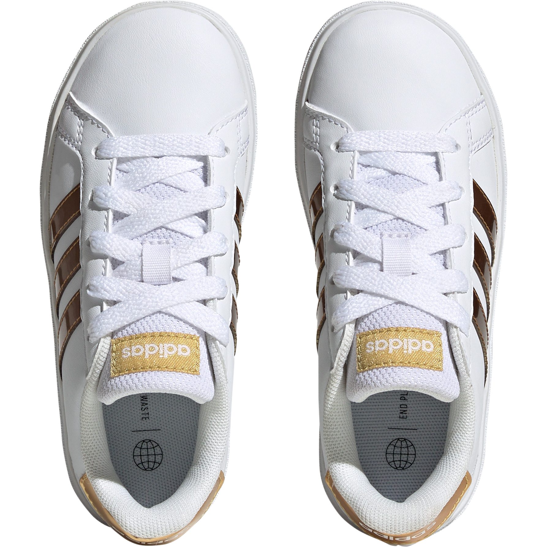 adidas Grand Court 2.0 Sustainable Sneaker Kinder footwear white