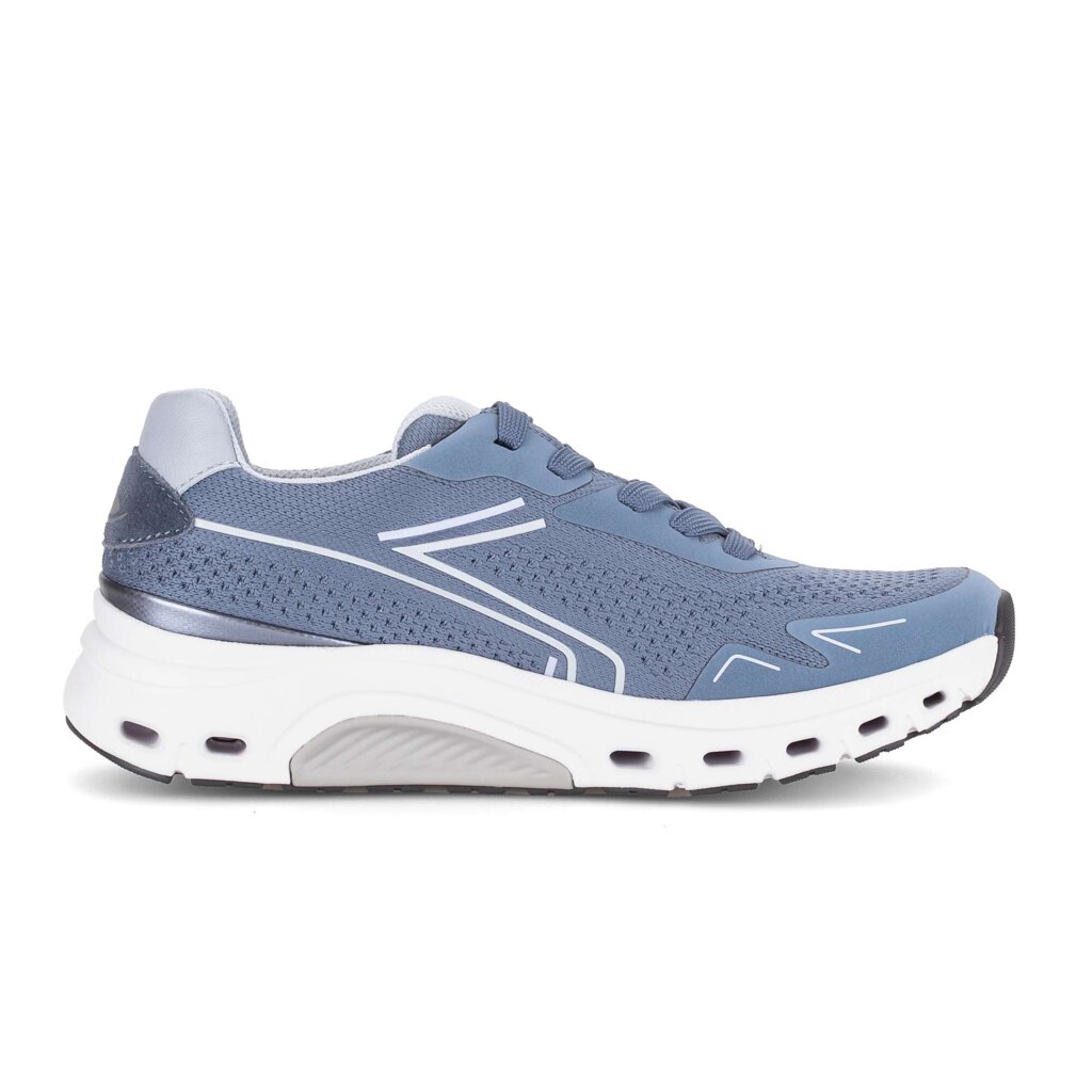 Lage sneaker blauw