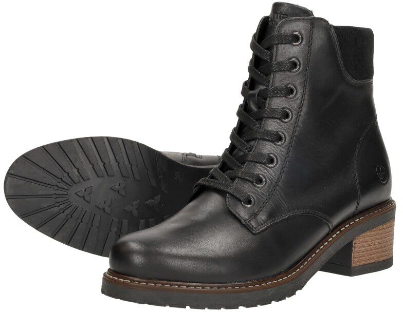 Remonte Veterschoenen Hak zwart
