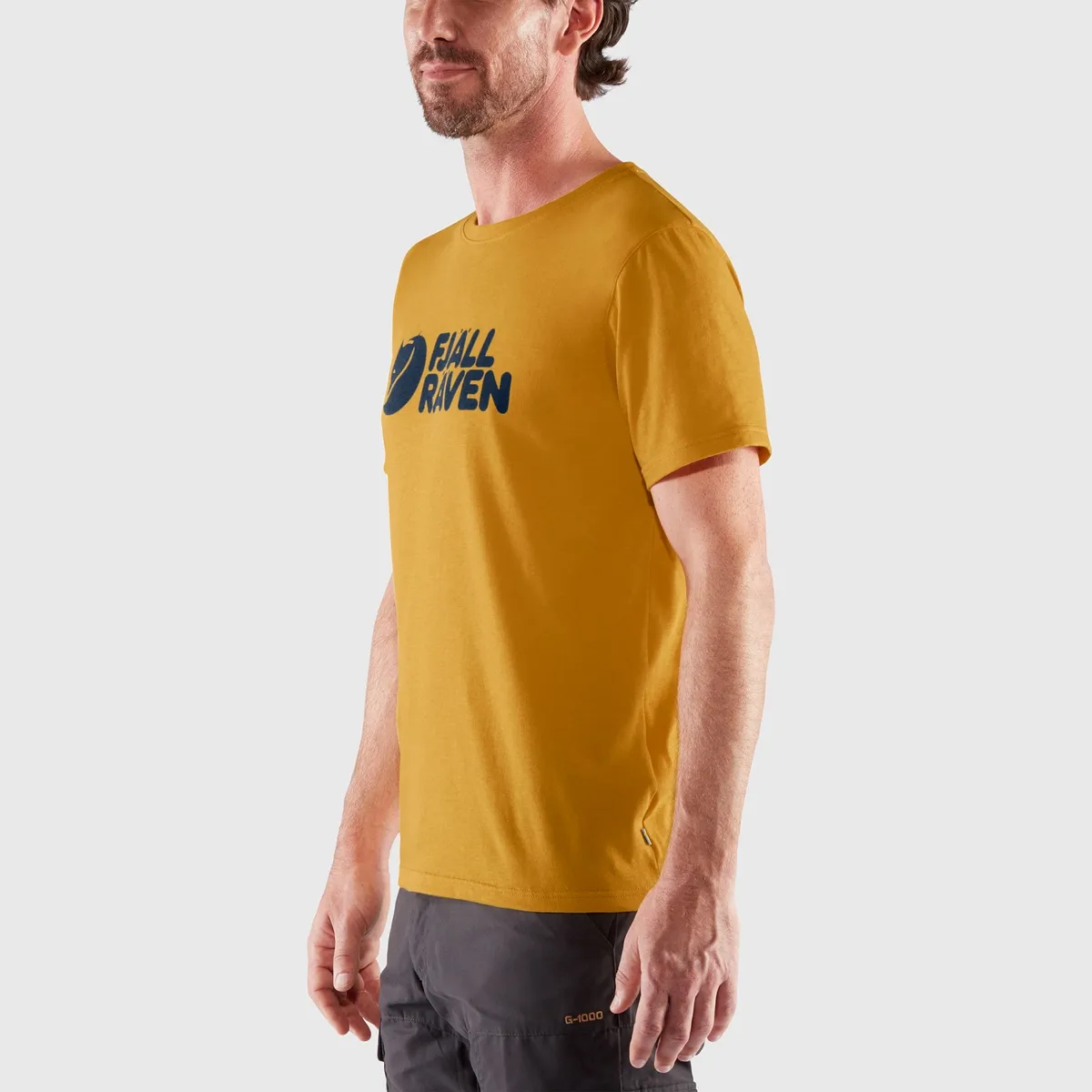 Fjällräven Men's Fjällräven Logo T-shirt Navy