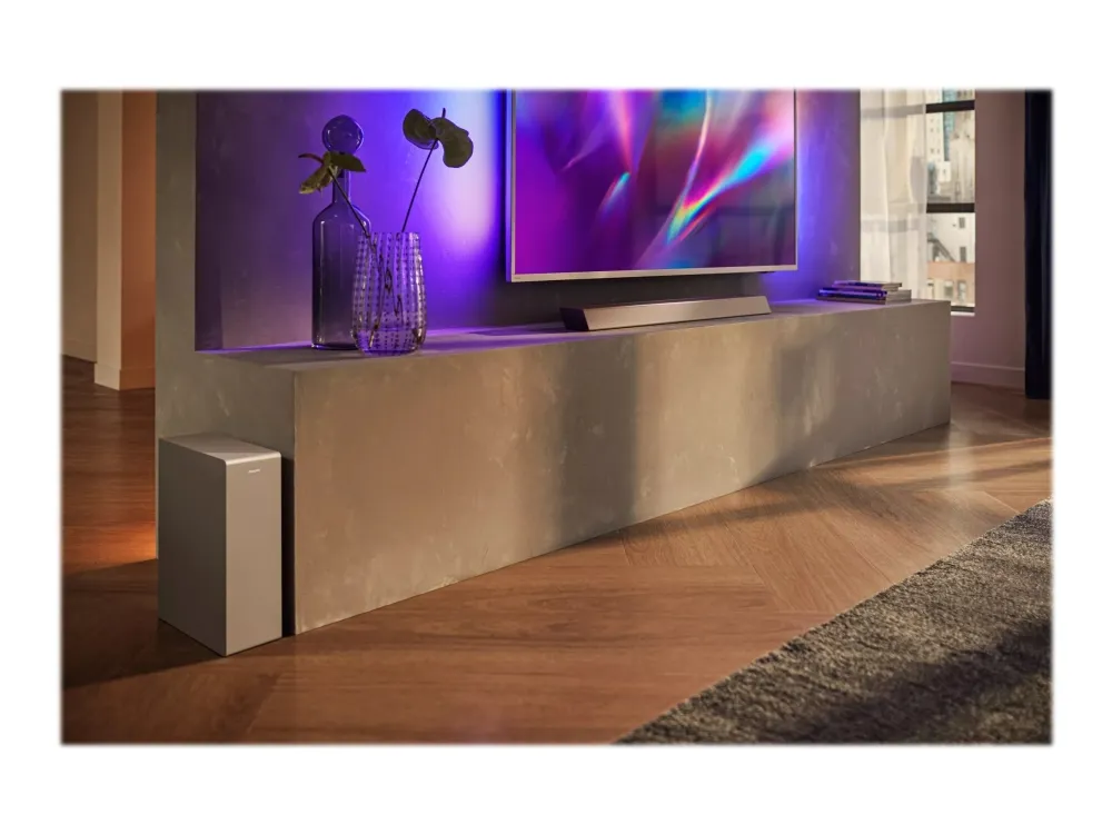 Philips Soundbar speaker TAB8505/10, 240 W max. Built-in subwoofer, Dolby Atmos®, DTS Play-Fi compatible, Connects with voice assistants