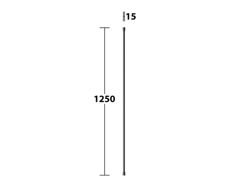 KEUCO doucheslang 125 cm x 1/2